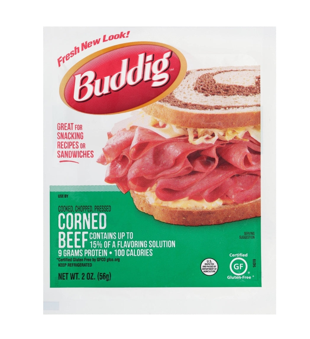 Buddig Original Corned Beef, 2 oz