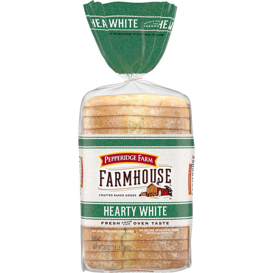 PEPPERIDGE FARM HEARTY WHITE BREAD