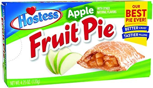 HOSTESS Apple Fruit Pie Single Serve, 4.25 oz