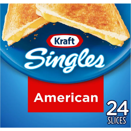 Kraft Singles American Slices, 24 count