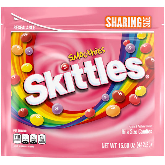 SKITTLES Smoothies Candy 15.6oz