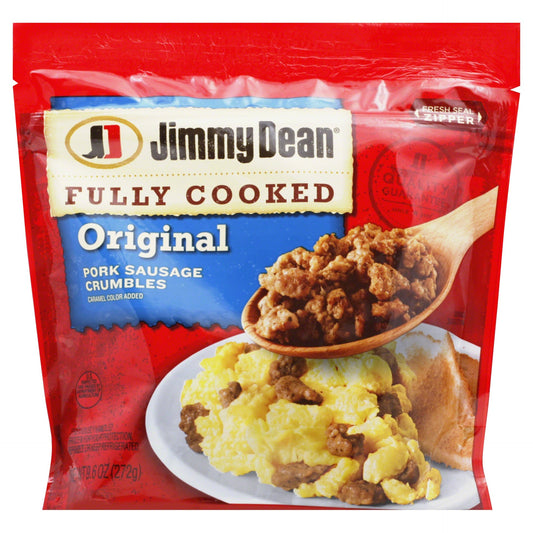 Jimmy Dean® Fully Cooked Original Pork Sausage Crumbles