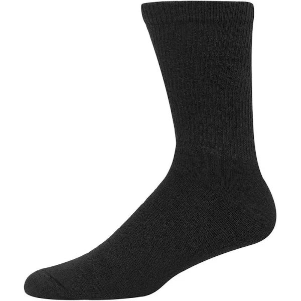 Athletic Works Men's Crew Sock, 6 Pack