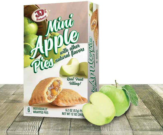 JJ's Bakery Apple Mini Pie 6 Ct, JTM Foods