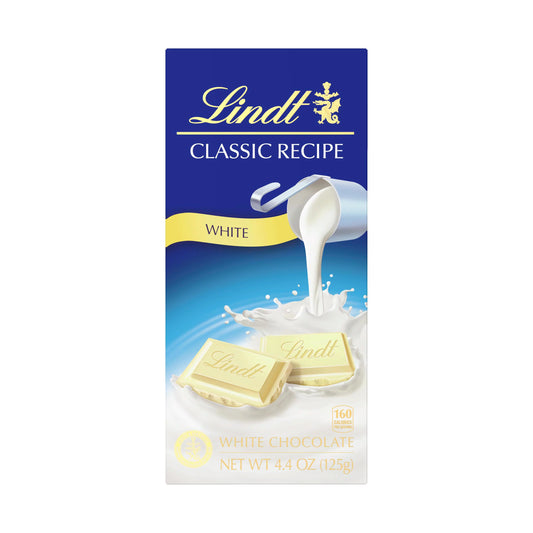 Lindt CLASSIC RECIPE White Chocolate Bar, 4.4 oz.